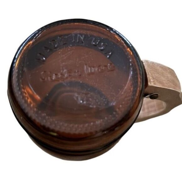 Grain Belt Beer Brown Glass Siesta Ware Mug With Wood Handle - Picture 8 of 9